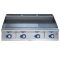 Nagyméretű gázüzemű szeletsütő lap sima+bordázott króm felülettel, 1200mm – ELECTROLUX PROFESSIONAL 391407