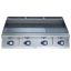 Nagyméretű gázüzemű szeletsütő lap sima+bordázott króm felülettel, 1200mm – ELECTROLUX PROFESSIONAL 391407