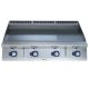 Nagyméretű gázüzemű szeletsütő lap sima+bordázott króm felülettel, 1200mm – ELECTROLUX PROFESSIONAL 391407