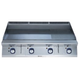   Nagyméretű elektromos szeletsütő lap sima+bordázott króm felülettel, 1200mm – ELECTROLUX PROFESSIONAL 391405
