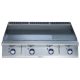 Nagyméretű elektromos szeletsütő lap sima+bordázott króm felülettel, 1200mm – ELECTROLUX PROFESSIONAL 391405