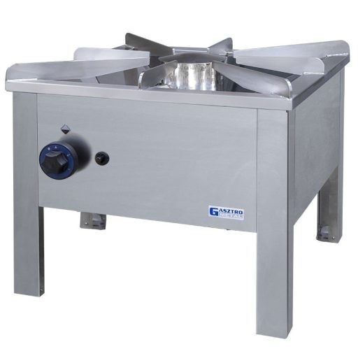 Főzőzsámoly gázüzemű, 10kW, piezzo gyújtóval – GASZTROMETÁL GZSH10