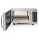HENDI 281444 Ipari mikrohullámú sütő, 25 literes, programozható, forgóantennás, 1000W fűtőteljesítménnyel