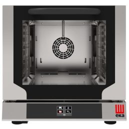   TECNOEKA EKF 423 NTUD Légkeveréses látványsütő direkt vízbefecskendezéssel, 4 tálcás 429x345mm, érintőképernyős, programozható