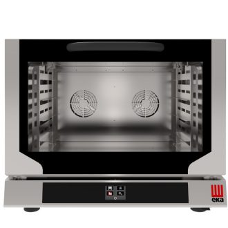   TECNOEKA EKF 464 NT Légkeveréses sütő 4 tálcahellyel (60x40cm), indirekt párásítással, érintőképernyővel, programozható (3,4 kW 230V)