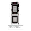 TECNOEKA MKF 711 TS Elektromos kombisütő 7xGN1/1 tálcahellyel, érintőképernyős