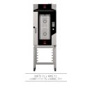 TECNOEKA MKF 1111 VTS Elektromos kombisütő 11xGN1/1 tálcahellyel, érintőképernyős, bojlerrel