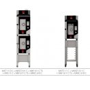 TECNOEKA MKF 611 CTS Elektromos kombisütő 6xGN1/1 tálcahellyel, érintőképernyős, kompakt változat