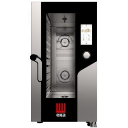   TECNOEKA MKF 1011 CTS Elektromos kombisütő 10xGN1/1 tálcahellyel, érintőképernyős, kompakt változat
