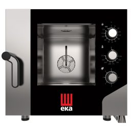   TECNOEKA MKF 511 S Elektromos kombisütő 5xGN1/1 tálcahellyel, tekerőgombos vezérléssel