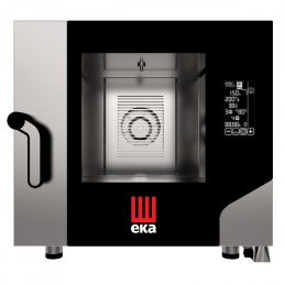   TECNOEKA MKF 511 BM Elektromos kombisütő 5xGN1/1 tálcahellyel, érintővezérlős "BLACK MASK" kezelőpanellel
