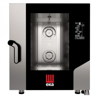   TECNOEKA MKF 711 BM Elektromos kombisütő 7xGN1/1 tálcahellyel, érintővezérlős "BLACK MASK" kezelőpanellel