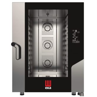   TECNOEKA MKF 1021 BM Elektromos kombisütő 10xGN2/1 tálcahellyel, érintővezérlős "BLACK MASK" kezelőpanellel