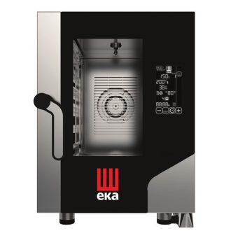   TECNOEKA MKF 623 CBM Elektromos kombisütő 6xGN2/3 tálcahellyel, érintővezérlős "BLACK MASK" kezelőpanellel, kompakt változat