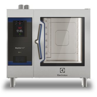   Elektromos kombisütő direkt vízbefecskendezéssel, "SkyLine Pro-S", 6xGN1/1, érintőképernyős, IoT modullal – ELECTROLUX PROFESSIONAL 217616