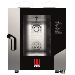   TECNOEKA MKF 711 GBM Gázüzemű kombisütő 7xGN1/1 tálcahellyel, érintővezérlős "BLACK MASK" kezelőpanellel