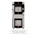 TECNOEKA MKF 464 TS Elektromos légkeveréses sütő 4x 60x40cm tálcahellyel, érintőképernyős