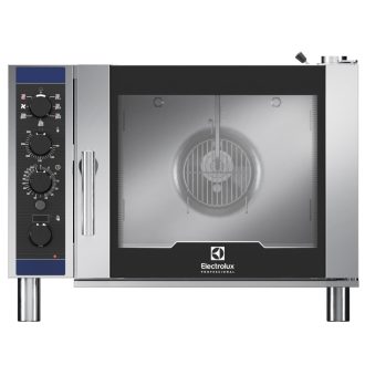   Légkeveréses sütő, elektromos, kereszttálcás, 6xGN1/1 tálcahelyes, "SMART STEAM" változat – ELECTROLUX PROFESSIONAL 260687