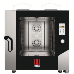   TECNOEKA MKF 664 GTS Gázüzemű légkeveréses sütő 6x 60x40cm tálcahellyel, érintőképernyős