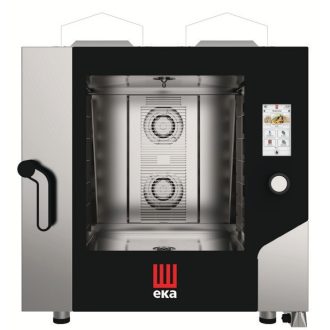  TECNOEKA MKF 664 GTS Gázüzemű légkeveréses sütő 6x 60x40cm tálcahellyel, érintőképernyős