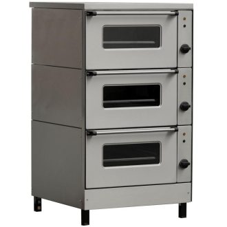   EMAX NS-1306 Statikus sütő elektromos GN2/1 méretű, 3 aknás, 3x4,05kW