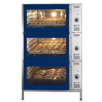   Elektromos üzemű, GN2/1 méretű statikus sütő, 3 aknás – GASZTROMETÁL GES-003