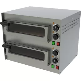   RM GASTRO REDFOX FP 68 RS Pizzakemence elektromos, 2 sütőtérrel (max 400°C)