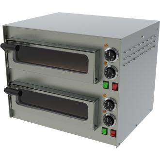  RM GASTRO REDFOX FP 68 RS Pizzakemence elektromos, 2 sütőtérrel (max 400°C)