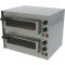 RM GASTRO REDFOX FP 68 RS Pizzakemence elektromos, 2 sütőtérrel (max 400°C)