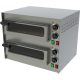 RM GASTRO REDFOX FP 68 RS Pizzakemence elektromos, 2 sütőtérrel (max 400°C)