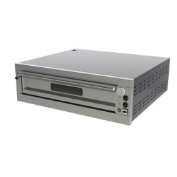   RM GASTRO REDFOX E 9 Pizzakemence elektromos,analóg hőmérővel, 12kW, 9db 33cm-es pizzához