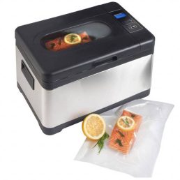   Maxima 09500000 Sous-vide gép, kompakt méretű, 8,5 literes medencével