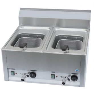   RM GASTRO REDFOX VT 60 EL Tésztafőző elektromos, kétmedencés, 660 mm