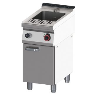   RM GASTRO REDFOX VT 70/40 E Elektromos tésztafőző, 23 literes medencével, ajtós tárolószekrénnyel