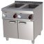 RM GASTRO REDFOX VT 90/80 E Elektromos tésztafőző, kétmedencés 2x33L, ajtós tárolóval