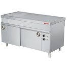 ARISCO BTN 718 HFN Semleges pultelem GN5/1 sík lappal, melegentartó szekrénnyel, rozsdamentes, 1800mm