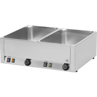   RM GASTRO REDFOX BM 2115 Bain Marie asztali, 2xGN1/1-150 medencével
