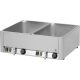 RM GASTRO REDFOX BMV 2115 Bain Marie asztali, 2xGN1/1-150 medencével, leeresztő csappal