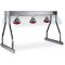 Asztali infralámpás melegentartó híd, 4x GN1/1 méretű, 4 izzóval – METALCARRELLI 9570T
