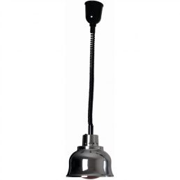   Melegentartó infralámpa, függesztett, 250W, krómozott lámpatest – METALCARRELLI 9511A