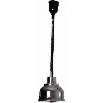   Melegentartó infralámpa, függesztett, 250W, krómozott lámpatest – METALCARRELLI 9511A