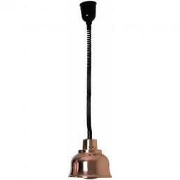   Melegentartó infralámpa, függesztett, 250W, réz lámpatest – METALCARRELLI 9512A