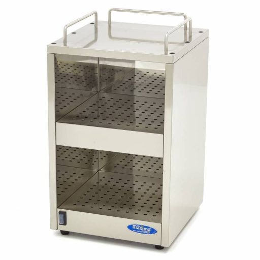 Maxima 09362030 Csészemelegítő, kétszintes asztali kivitel