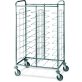 Univerzális tálcaszállító kocsi, kétoszlopos, 24 tálcához – METALCARRELLI 1477U