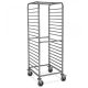 Tálcaszállító kocsi rozsdamentes acélból, 18xGN2/1 méretű – METALCARRELLI 2060S-F