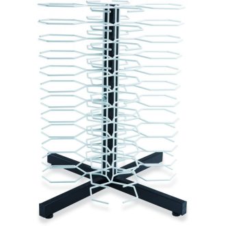   Asztali tányértároló állvány, 48 db-os, 24-31cm-es átmérőjű tányérokhoz – METALCARRELLI 3021