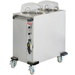   ARISCO HPL 232 Tányérfeladó kocsi, 2 aknás, fűtött, 24-32cm átmérőjű tányérokhoz