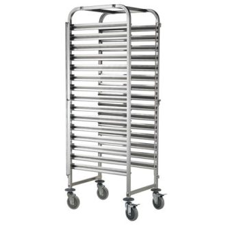   HENDI 810613 Tálcaszállító kocsi GN1/1 méret, 15 tálca részére