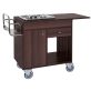   Flambír kocsi 2 egymás meletti égővel, 1230x500x870mm – METALCARRELLI 1160