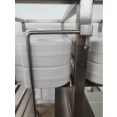 Szállítókocsi, nyitott, 36 db Thermotray típusú thermotálcához